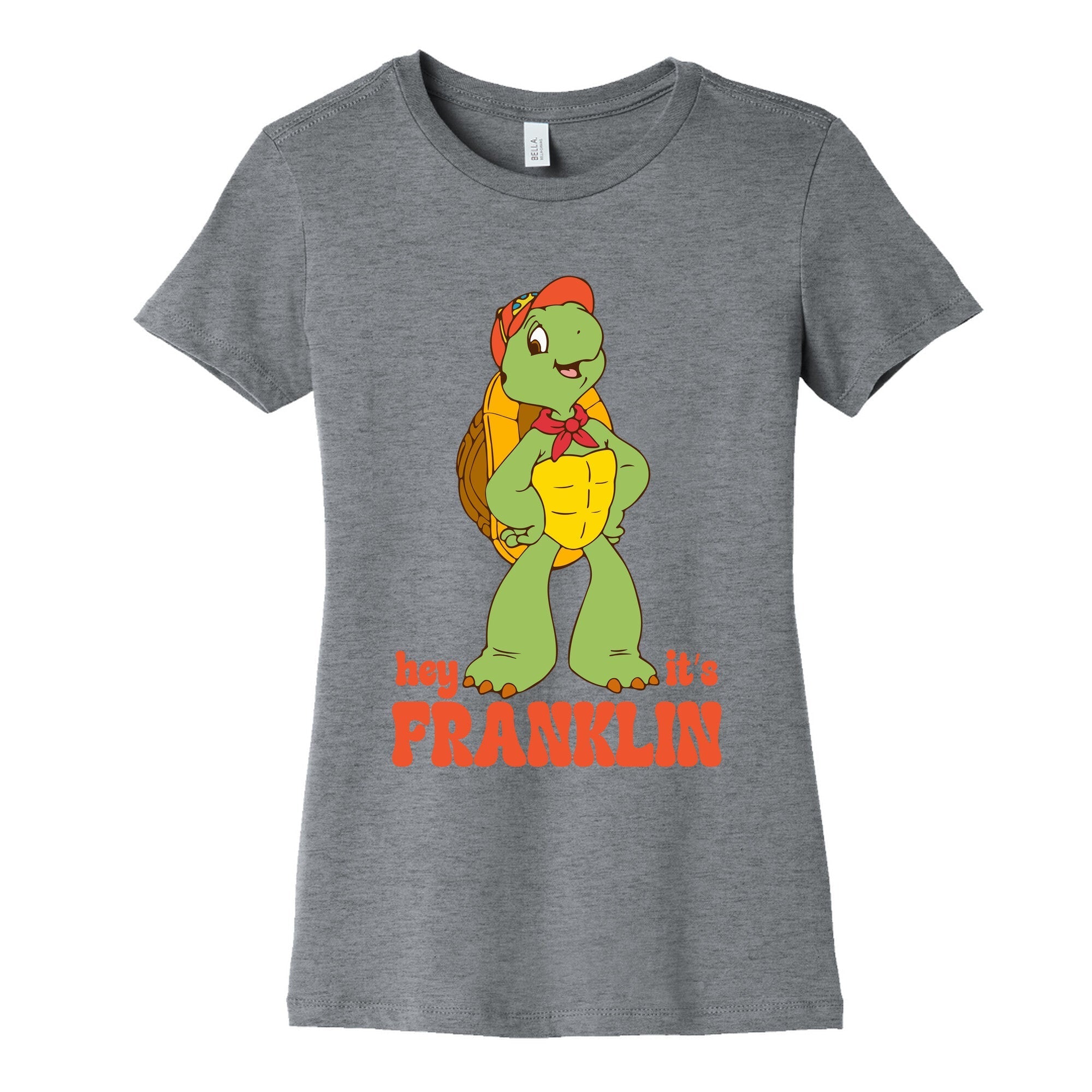 Franklin the Turtle Womens Cotton - Adult & Kids T-Shirts, Sweatshirts & Hoodies apparel design preview 1
