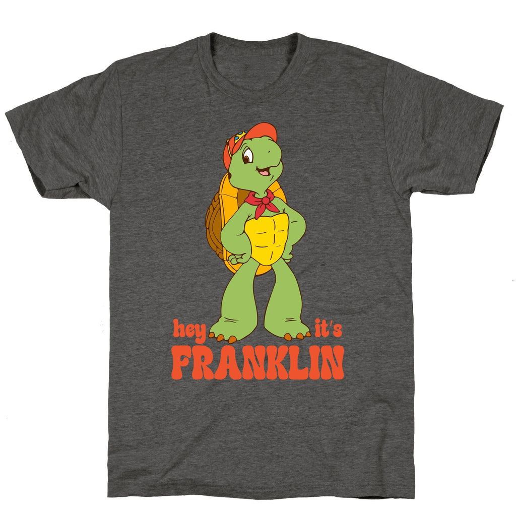 Franklin the Turtle Unisex Triblend - Adult & Kids T-Shirts, Sweatshirts & Hoodies apparel design preview 1