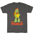 Franklin the Turtle Unisex Triblend - Adult & Kids T-Shirts, Sweatshirts & Hoodies apparel design preview 1