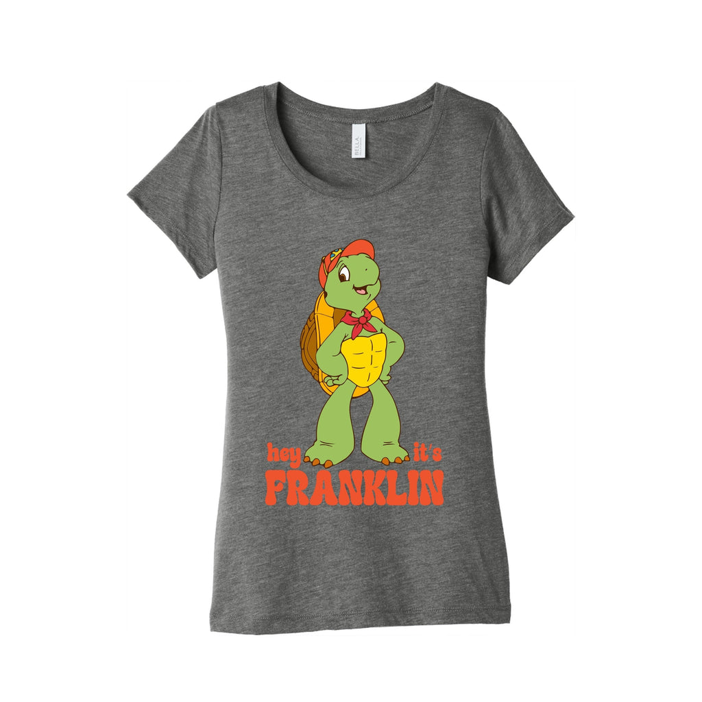 Franklin the Turtle Womens Triblend - Adult & Kids T-Shirts, Sweatshirts & Hoodies apparel design preview 1