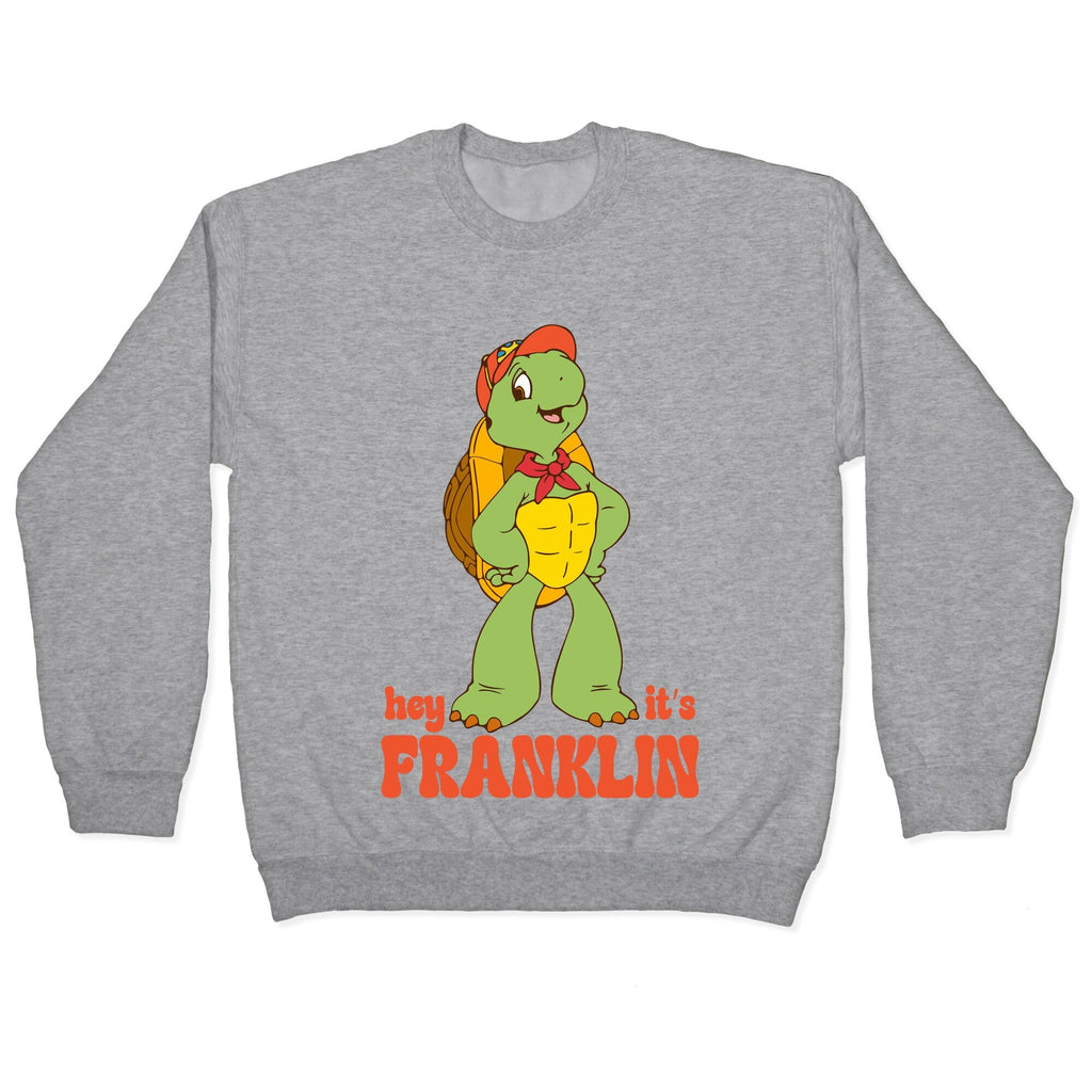 Franklin the Turtle Crewneck - Adult & Kids T-Shirts, Sweatshirts & Hoodies apparel design preview 1