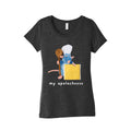 My Apolocheese Womens Triblend - Adult & Kids T-Shirts, Sweatshirts & Hoodies apparel design preview 1