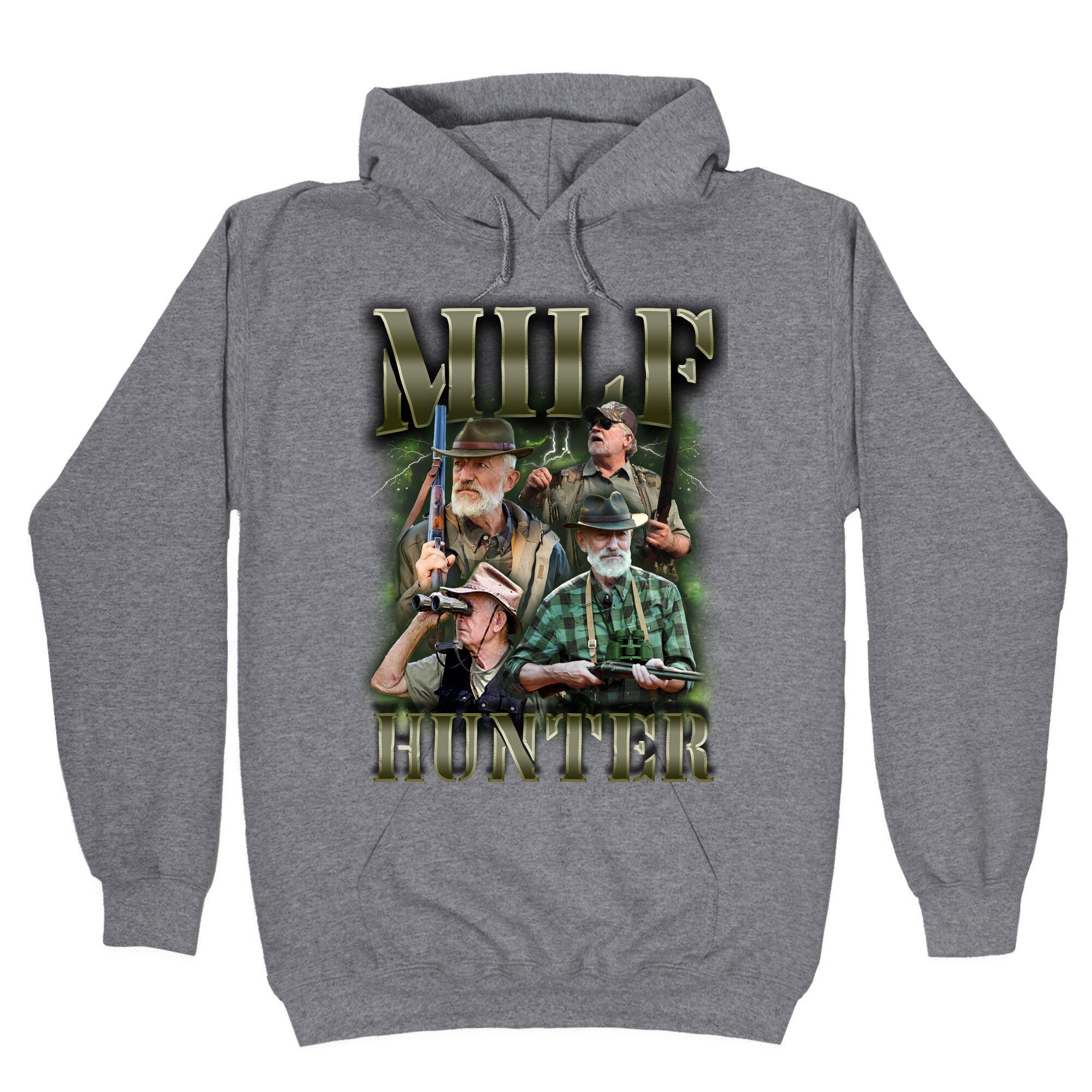 MILF Hunter - Adult & Kids T-Shirts, Sweatshirts & Hoodies apparel design preview 1