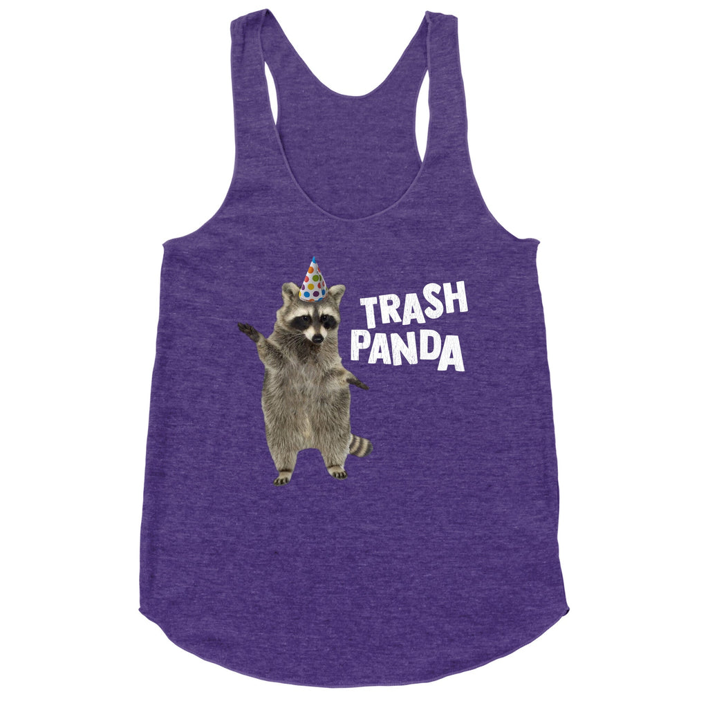 Trash Panda Racerback Tank - Adult & Kids T-Shirts, Sweatshirts & Hoodies apparel design preview 1