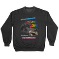 Live Laugh Love Raccoon Crewneck - Adult & Kids T-Shirts, Sweatshirts & Hoodies apparel design preview 1