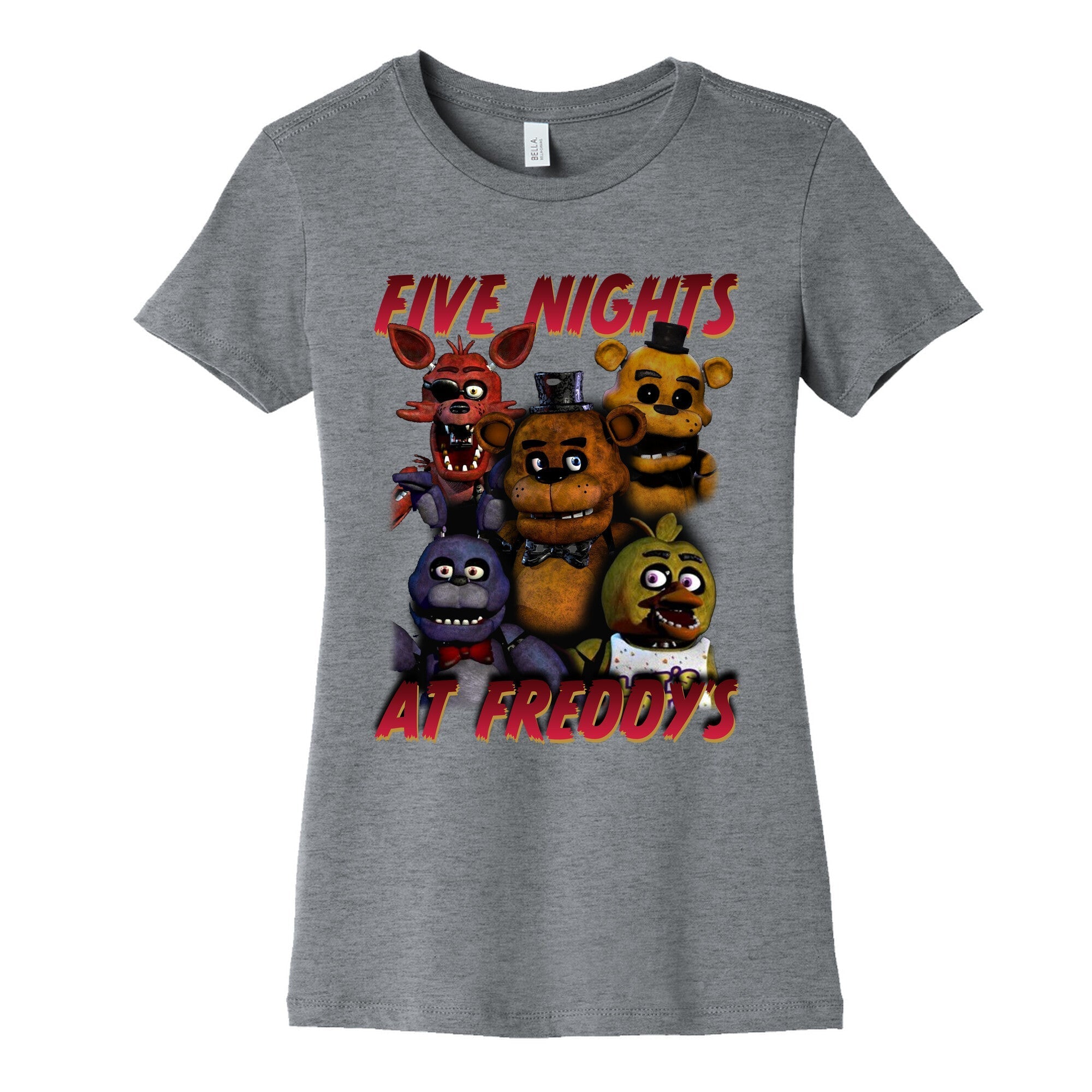 Five Nights At Freddys Womens Cotton - Adult & Kids T-Shirts, Sweatshirts & Hoodies apparel design preview 1