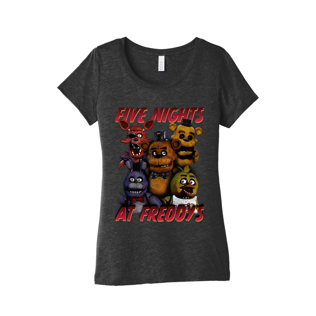 Five Nights At Freddys Womens Triblend - Adult & Kids T-Shirts, Sweatshirts & Hoodies apparel design preview 1