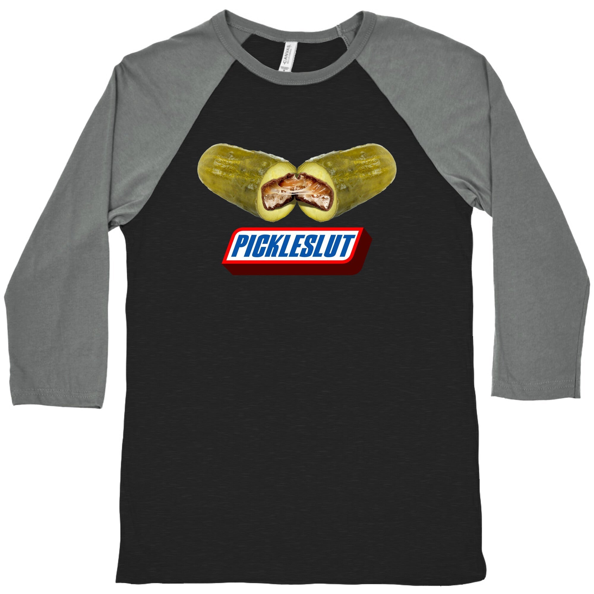 Pickle Slut Baseball - Adult & Kids T-Shirts, Sweatshirts & Hoodies apparel design preview 1
