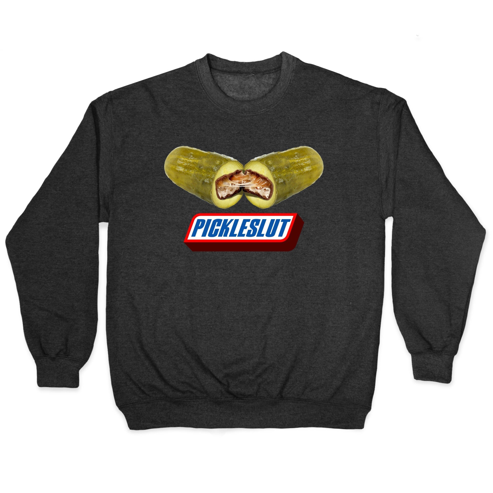 Pickle Slut Crewneck - Adult & Kids T-Shirts, Sweatshirts & Hoodies apparel design preview 1