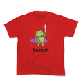Huzzah Frog - Adult & Kids T-Shirts, Sweatshirts & Hoodies apparel design preview 1