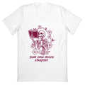 Just One More Chapter V-Neck - Adult & Kids T-Shirts, Sweatshirts & Hoodies apparel design preview 1
