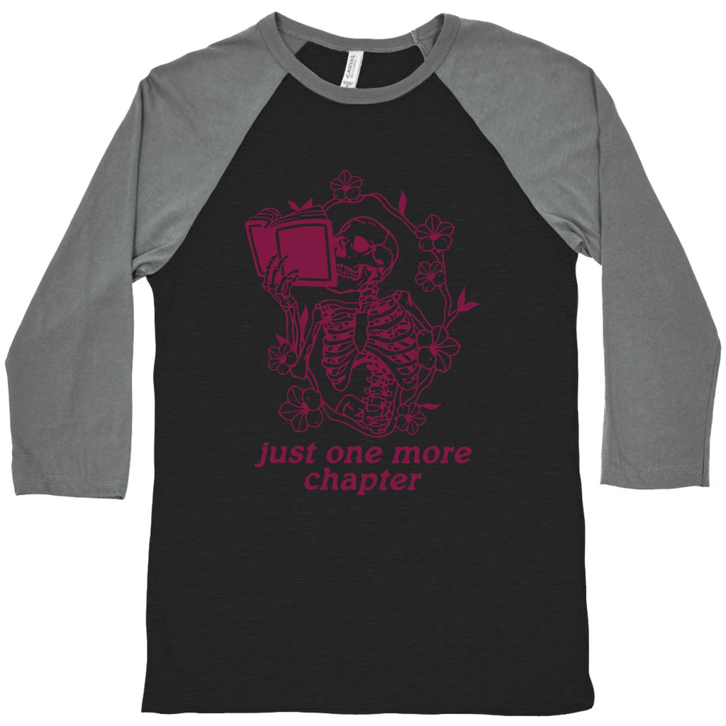 Just One More Chapter Baseball - Adult & Kids T-Shirts, Sweatshirts & Hoodies apparel design preview 1