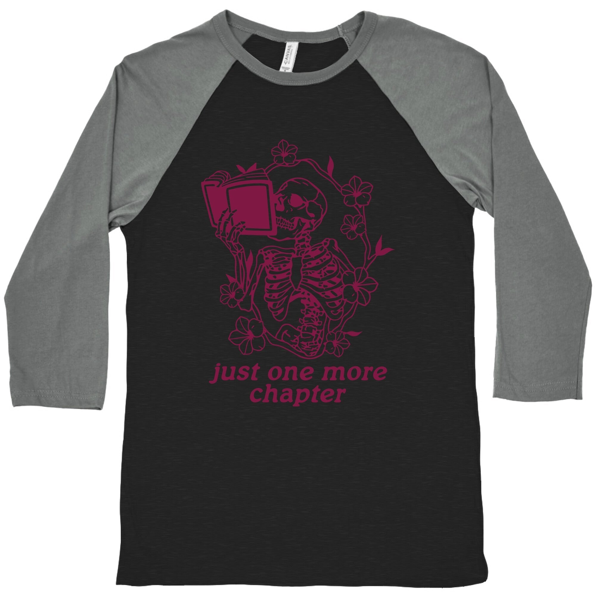 Just One More Chapter Baseball - Adult & Kids T-Shirts, Sweatshirts & Hoodies apparel design preview 1