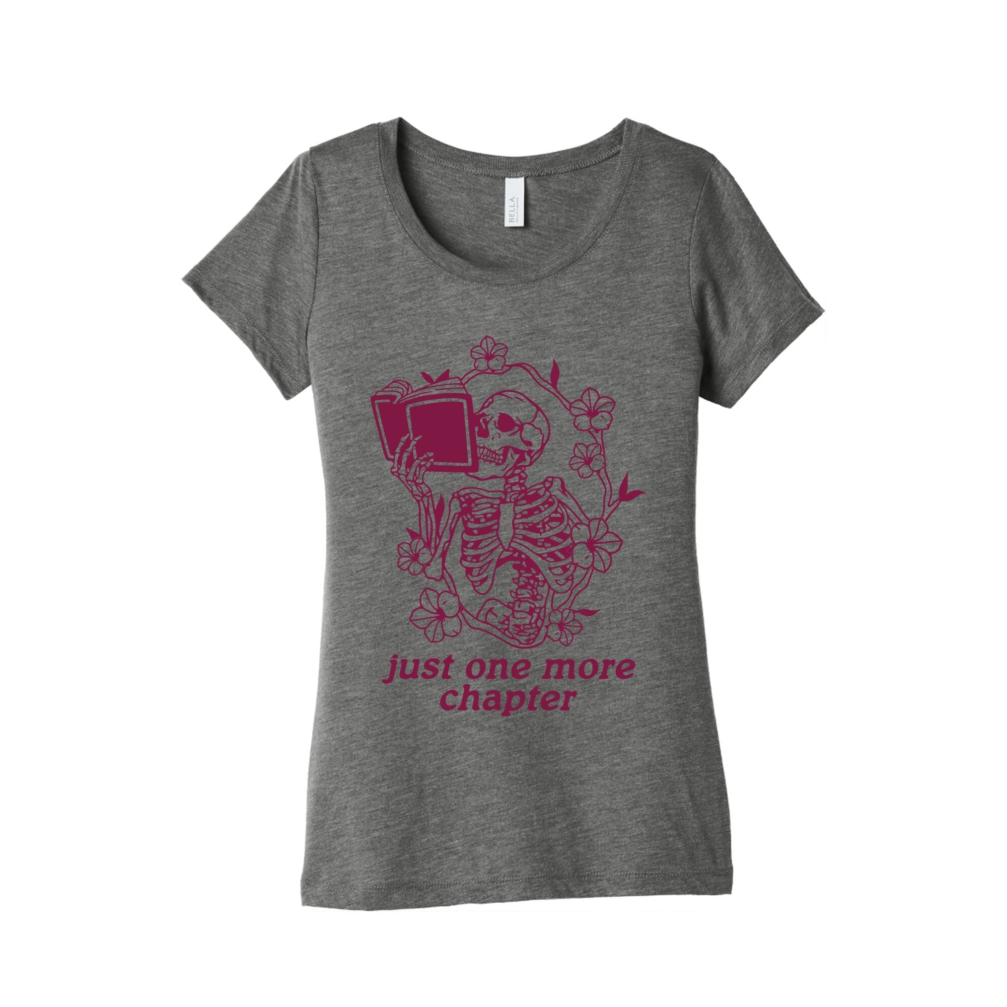 Just One More Chapter Womens Triblend - Adult & Kids T-Shirts, Sweatshirts & Hoodies apparel design preview 1