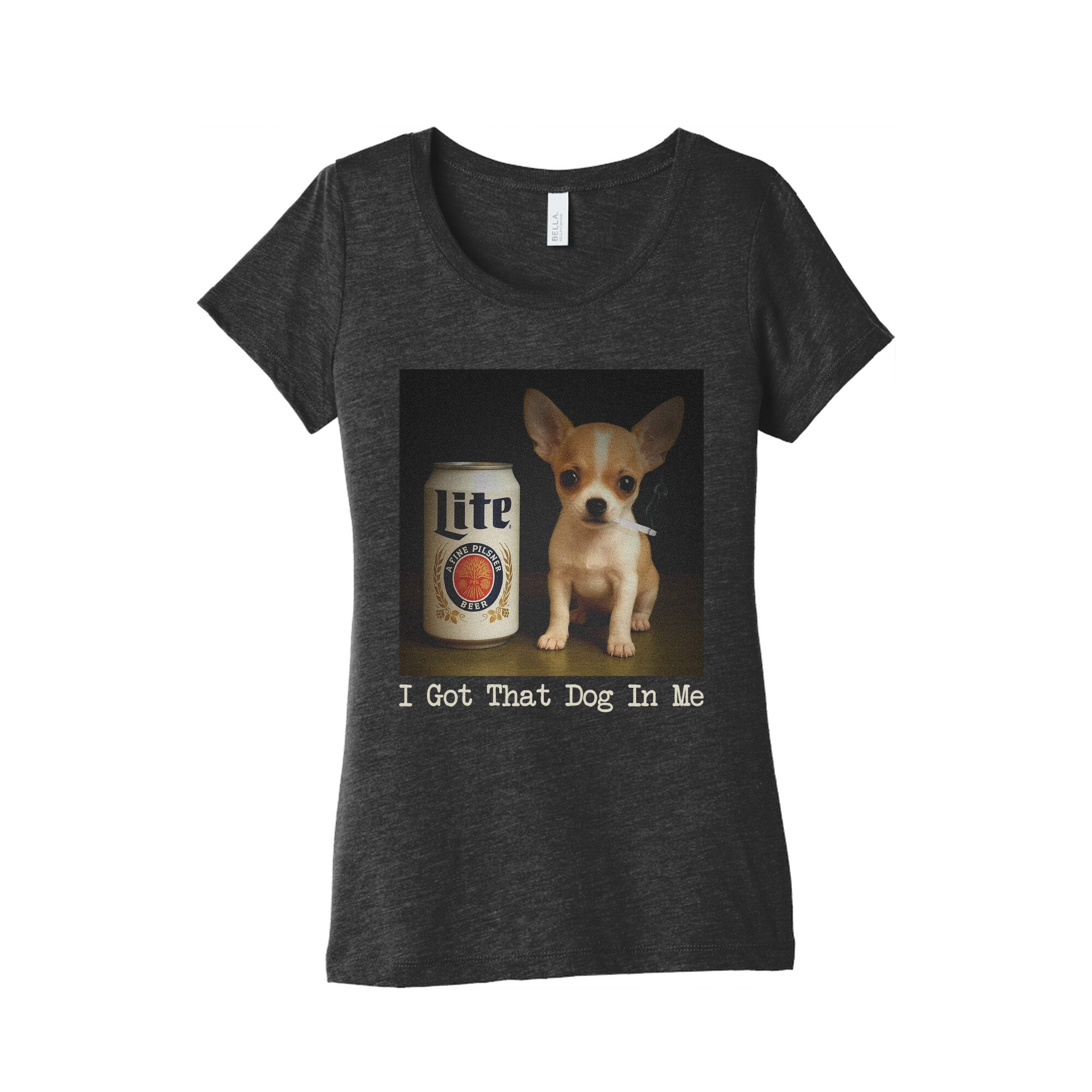 I Got That Dog In Me Womens Triblend - Adult & Kids T-Shirts, Sweatshirts & Hoodies apparel design preview 1
