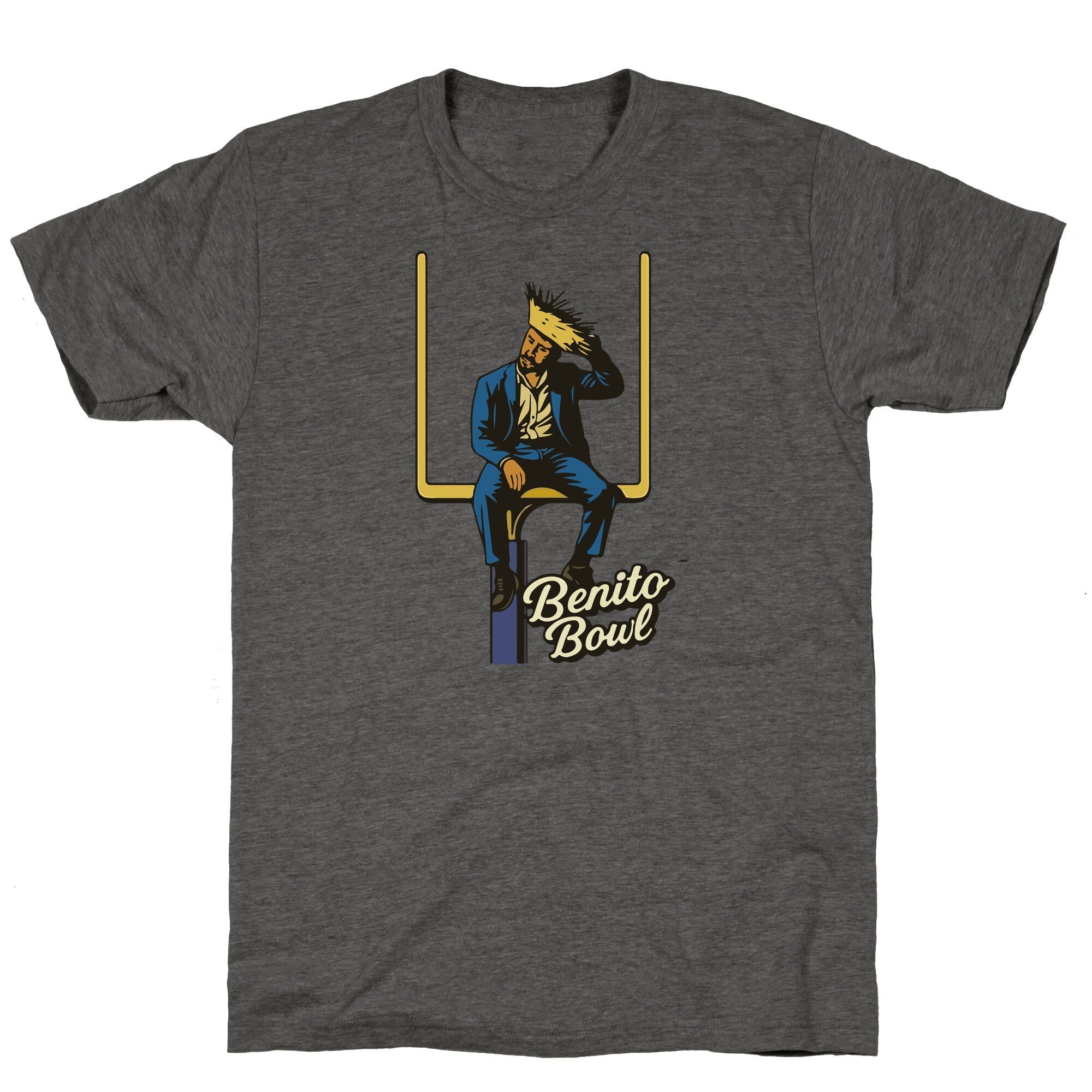 Benito Bowl Unisex Triblend - Adult & Kids T-Shirts, Sweatshirts & Hoodies apparel design preview 1