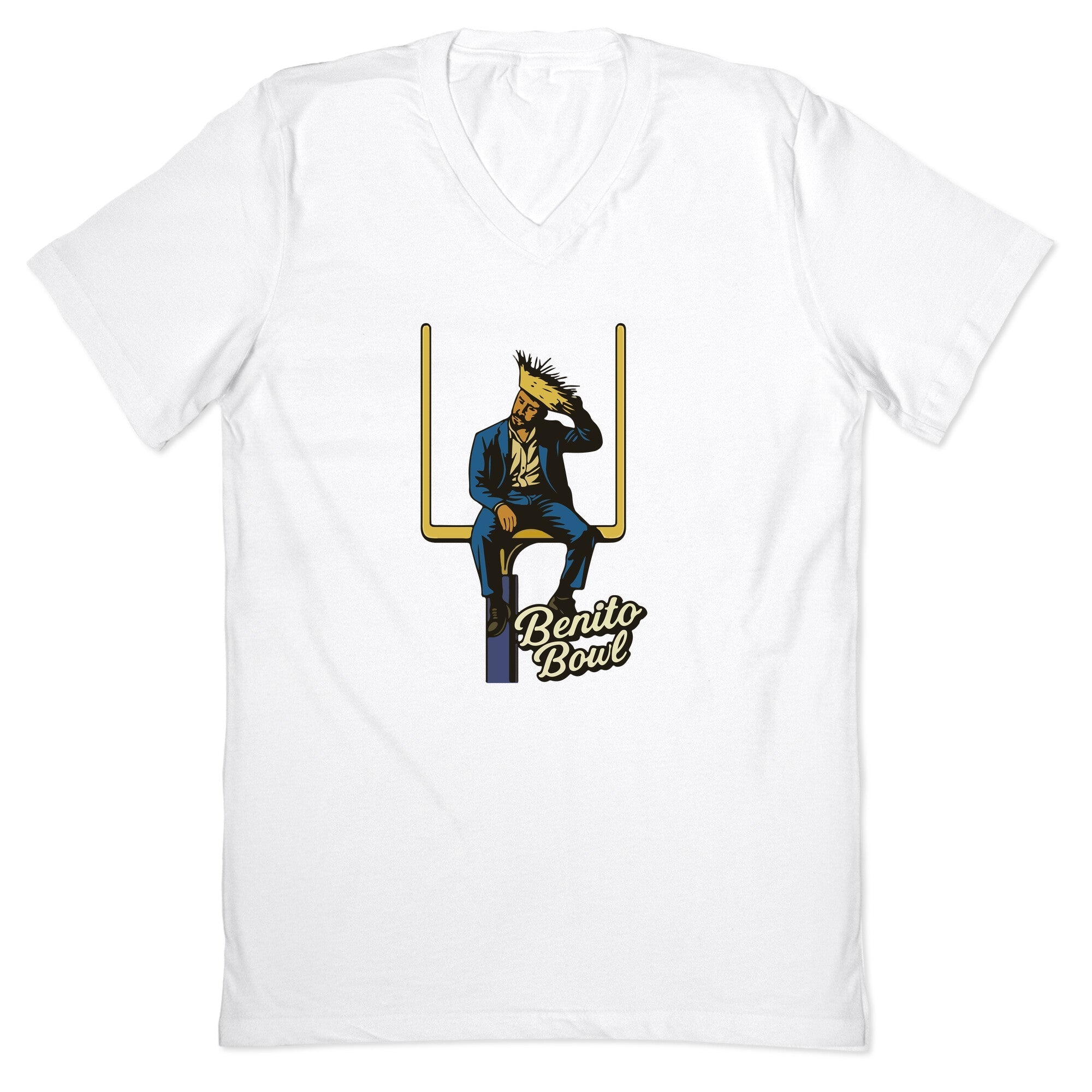 Benito Bowl V-Neck - Adult & Kids T-Shirts, Sweatshirts & Hoodies apparel design preview 1