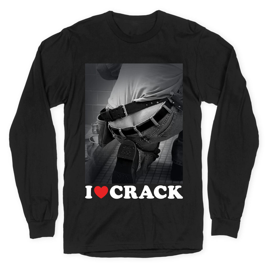 I Love Crack - Adult & Kids T-Shirts, Sweatshirts & Hoodies apparel design preview 1