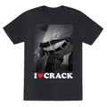 I Love Crack Unisex Triblend - Adult & Kids T-Shirts, Sweatshirts & Hoodies apparel design preview 1