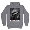 I Love Crack - Adult & Kids T-Shirts, Sweatshirts & Hoodies apparel design preview 1
