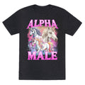 Alpha Male Unisex Triblend - Adult & Kids T-Shirts, Sweatshirts & Hoodies apparel design preview 1