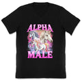 Alpha Male V-Neck - Adult & Kids T-Shirts, Sweatshirts & Hoodies apparel design preview 1