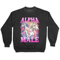 Alpha Male Crewneck - Adult & Kids T-Shirts, Sweatshirts & Hoodies apparel design preview 1