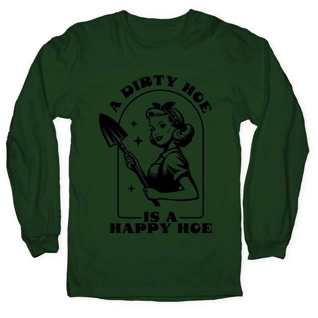 Dirty Hoe, Happy - Adult & Kids T-Shirts, Sweatshirts & Hoodies apparel design preview 1