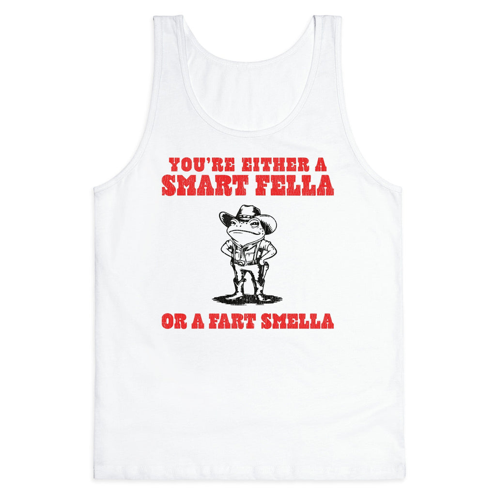 Fart Smella Tank Top - Adult & Kids T-Shirts, Sweatshirts & Hoodies apparel design preview 1