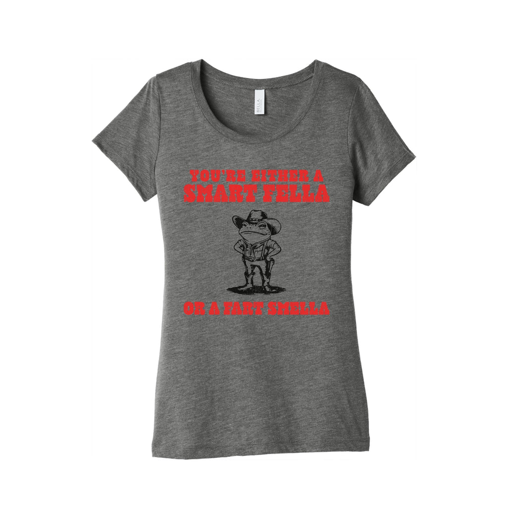 Fart Smella Womens Triblend - Adult & Kids T-Shirts, Sweatshirts & Hoodies apparel design preview 1