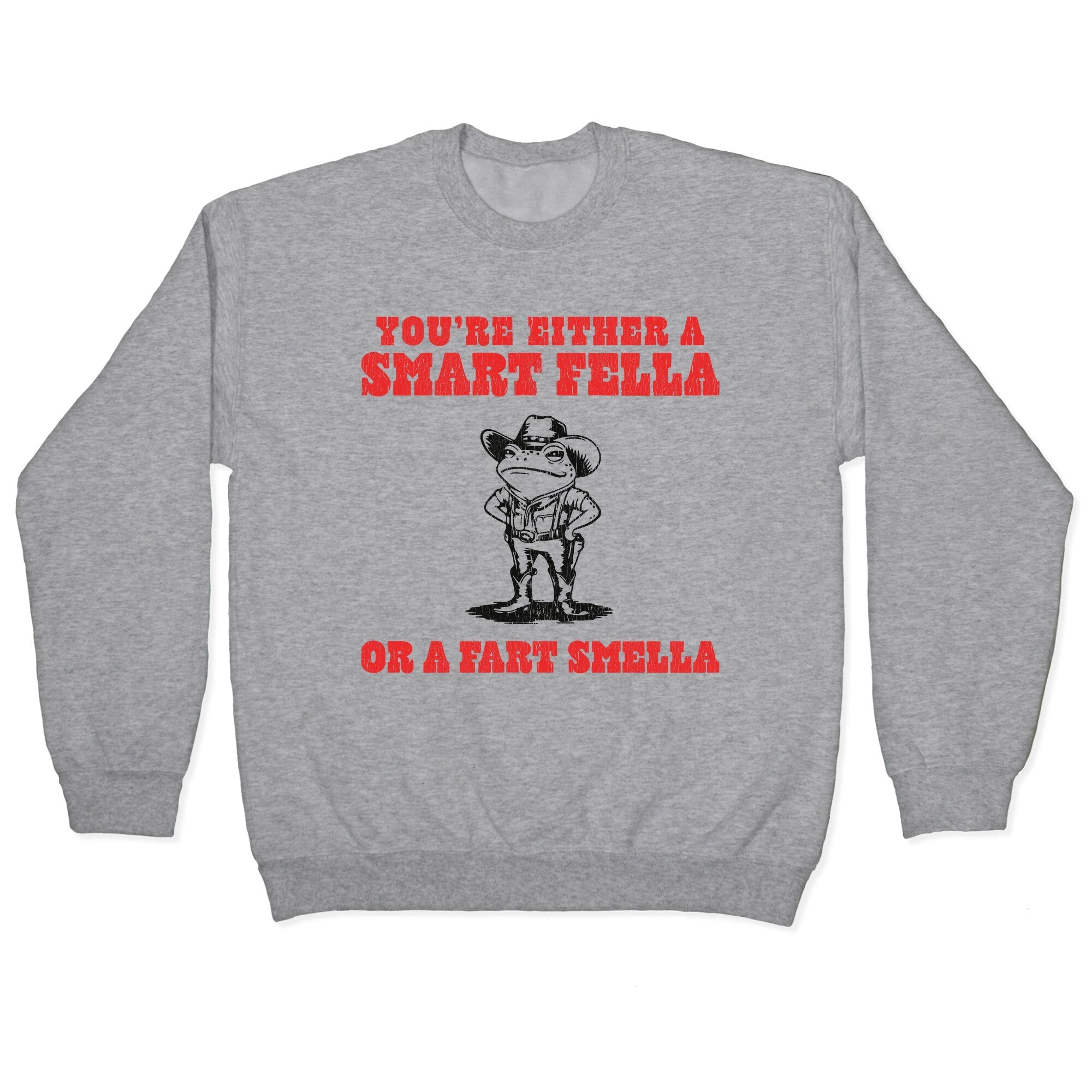 Fart Smella Crewneck - Adult & Kids T-Shirts, Sweatshirts & Hoodies apparel design preview 1