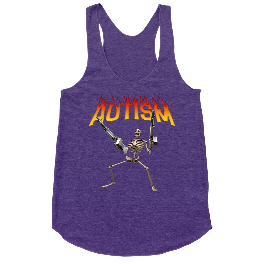 Autism! Racerback Tank - Adult & Kids T-Shirts, Sweatshirts & Hoodies apparel design preview 1