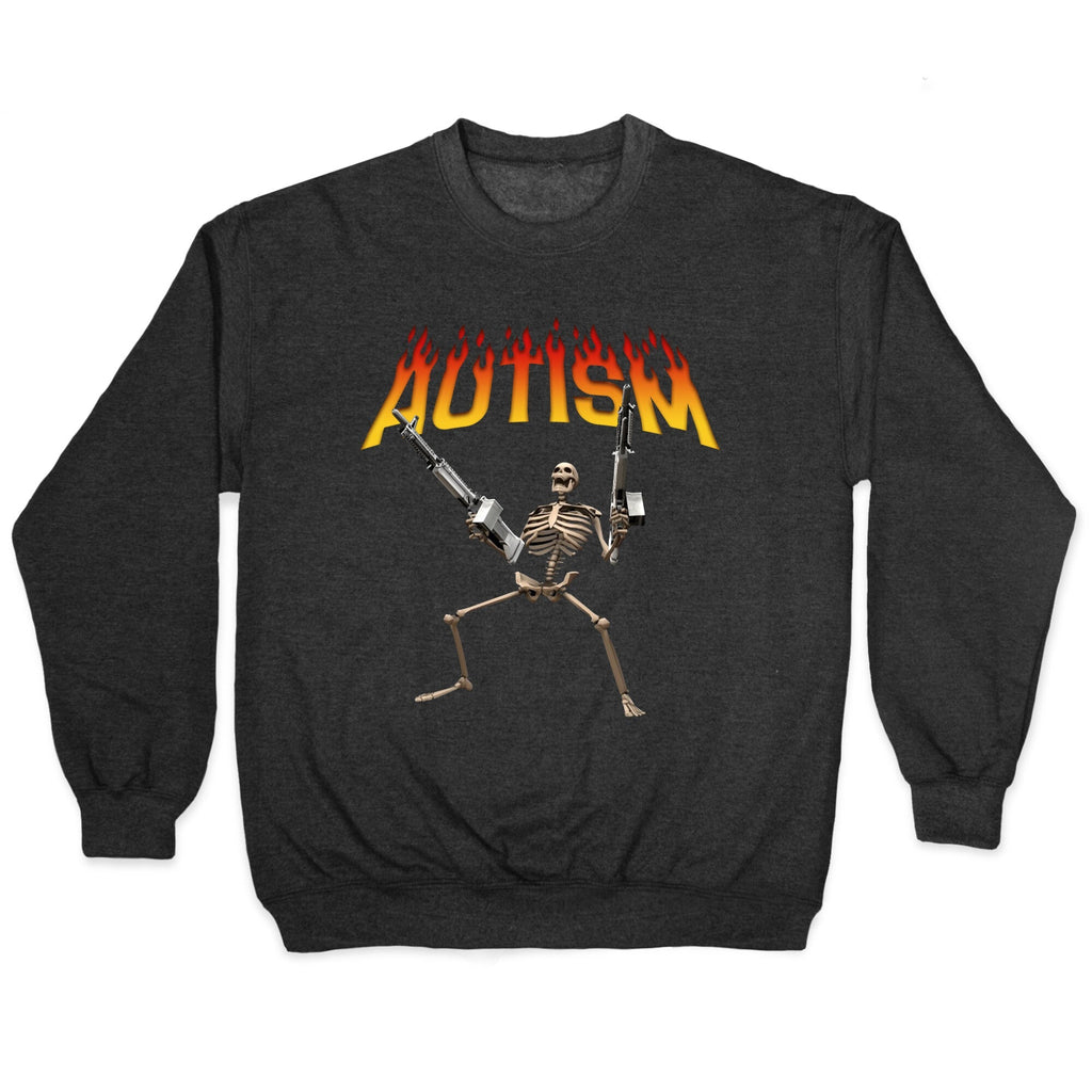 Autism! Crewneck - Adult & Kids T-Shirts, Sweatshirts & Hoodies apparel design preview 1