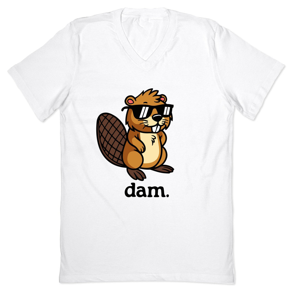 Dam. V-Neck - Adult & Kids T-Shirts, Sweatshirts & Hoodies apparel design preview 1