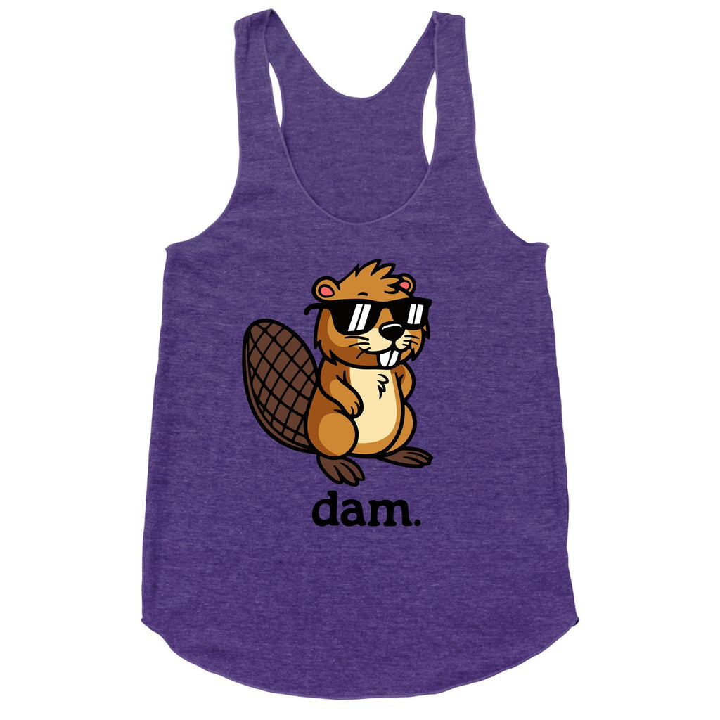 Dam. Racerback Tank - Adult & Kids T-Shirts, Sweatshirts & Hoodies apparel design preview 1