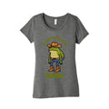 Diddly Squat Frog Womens Triblend - Adult & Kids T-Shirts, Sweatshirts & Hoodies apparel design preview 1