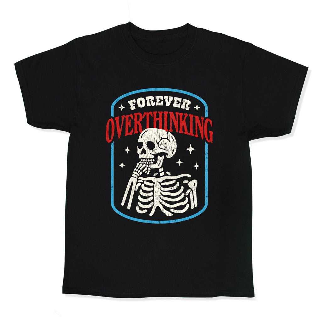 Overthinking - Adult & Kids T-Shirts, Sweatshirts & Hoodies apparel design preview 1