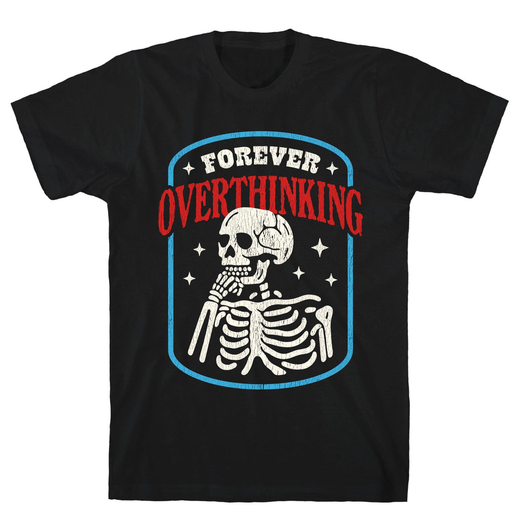 Overthinking - Adult & Kids T-Shirts, Sweatshirts & Hoodies apparel design preview 1