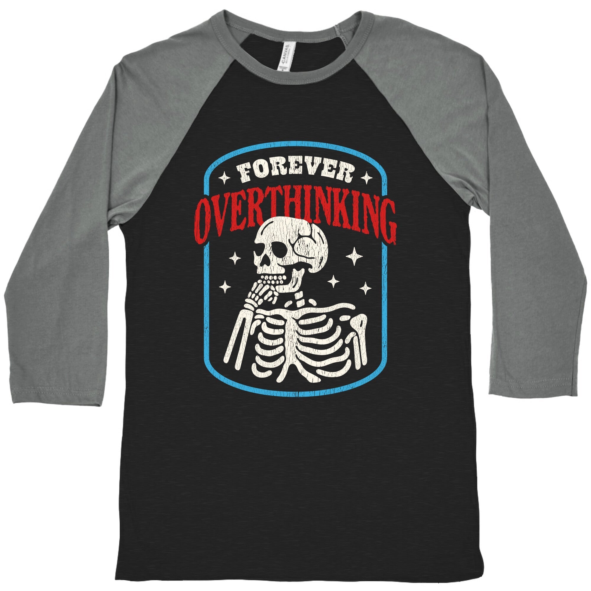 Overthinking Baseball - Adult & Kids T-Shirts, Sweatshirts & Hoodies apparel design preview 1