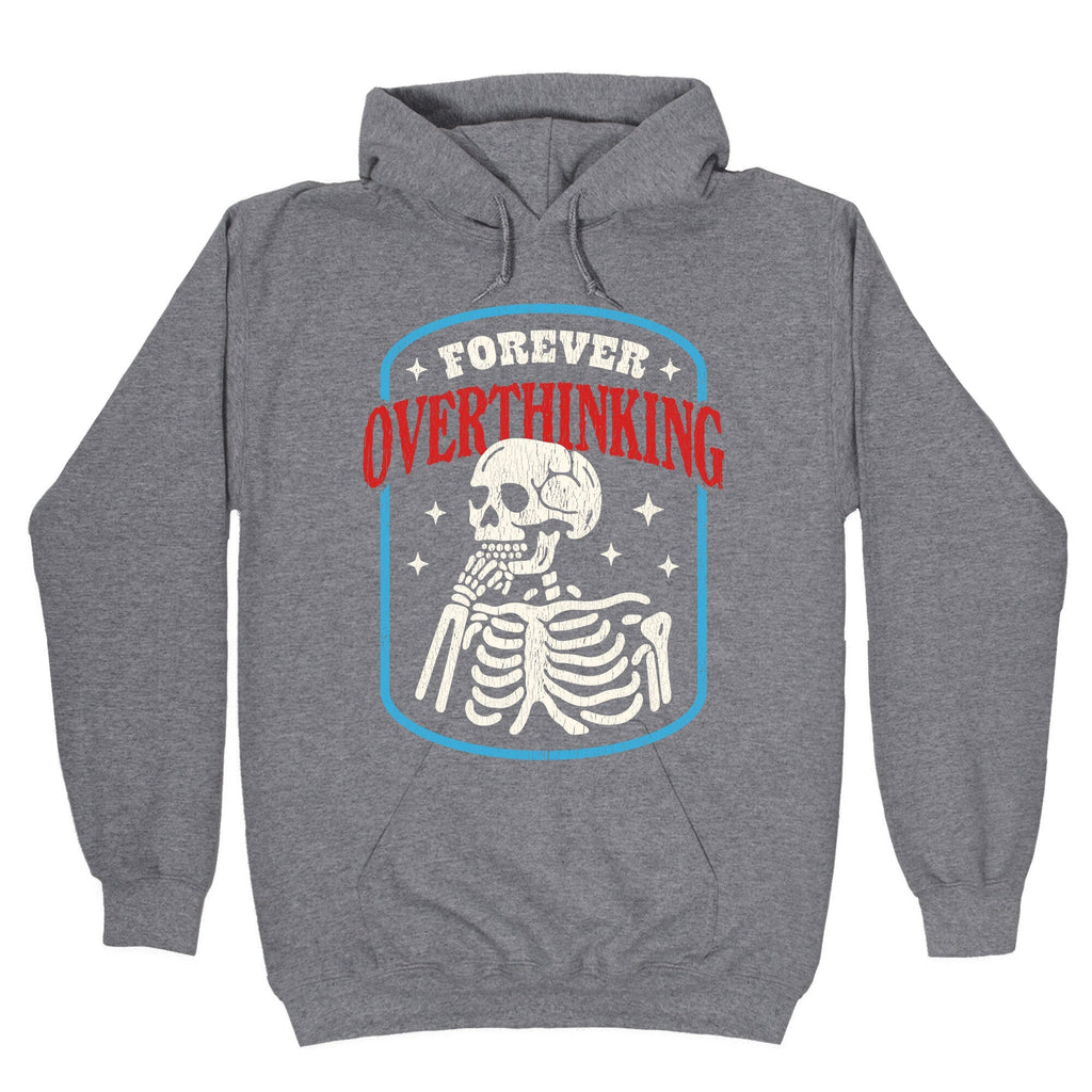 Overthinking - Adult & Kids T-Shirts, Sweatshirts & Hoodies apparel design preview 1