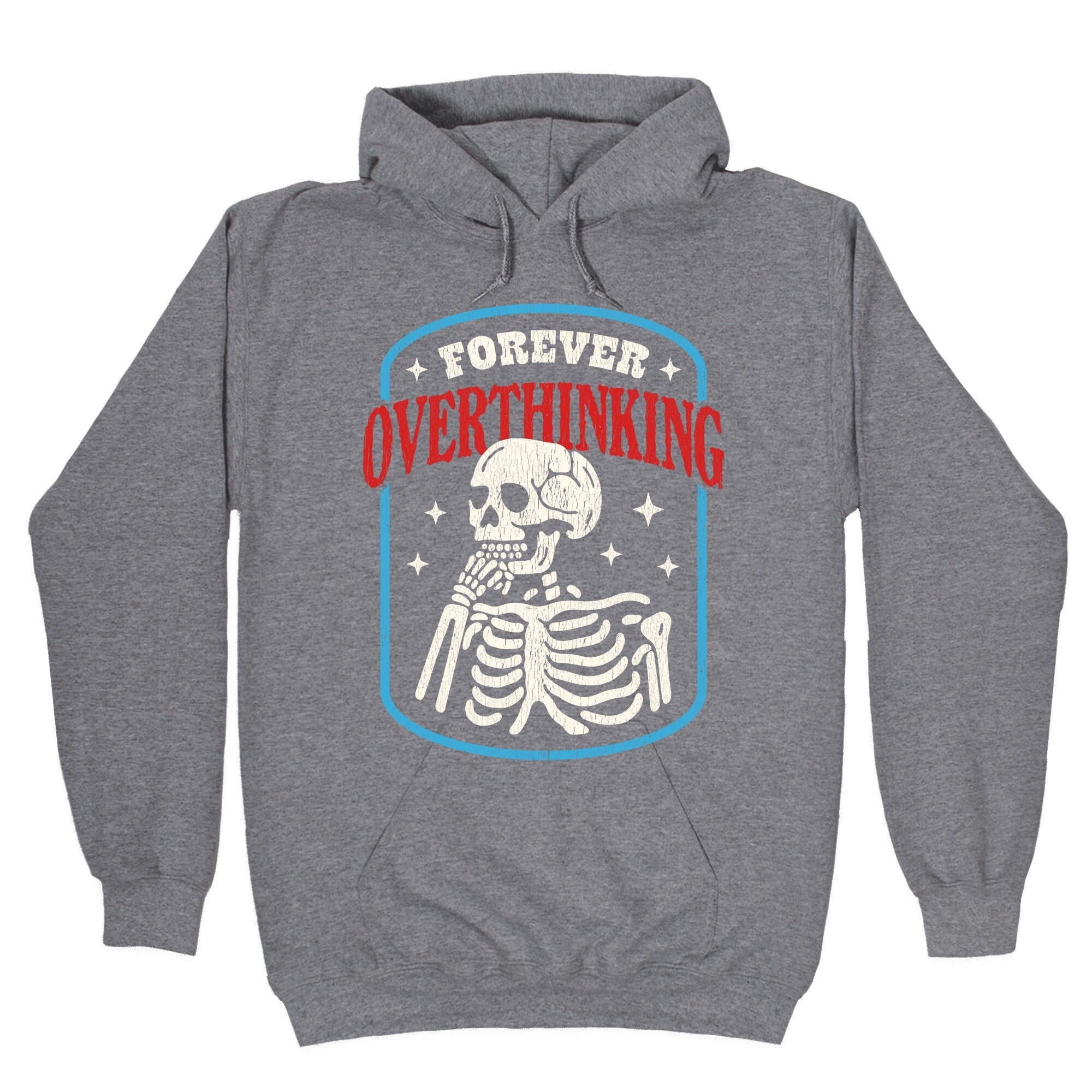 Overthinking - Adult & Kids T-Shirts, Sweatshirts & Hoodies apparel design preview 1