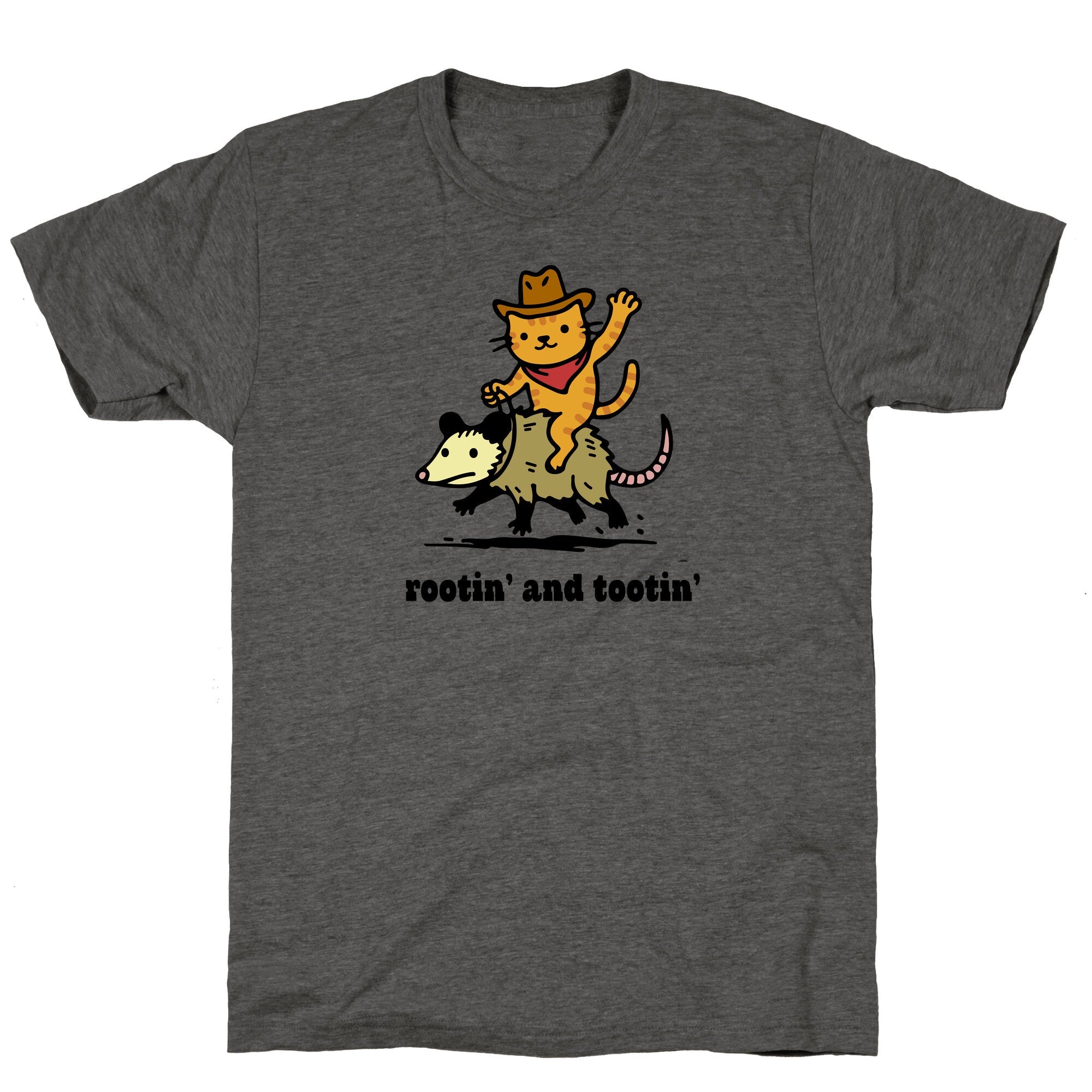Rootin and Tootin Unisex Triblend - Adult & Kids T-Shirts, Sweatshirts & Hoodies apparel design preview 1