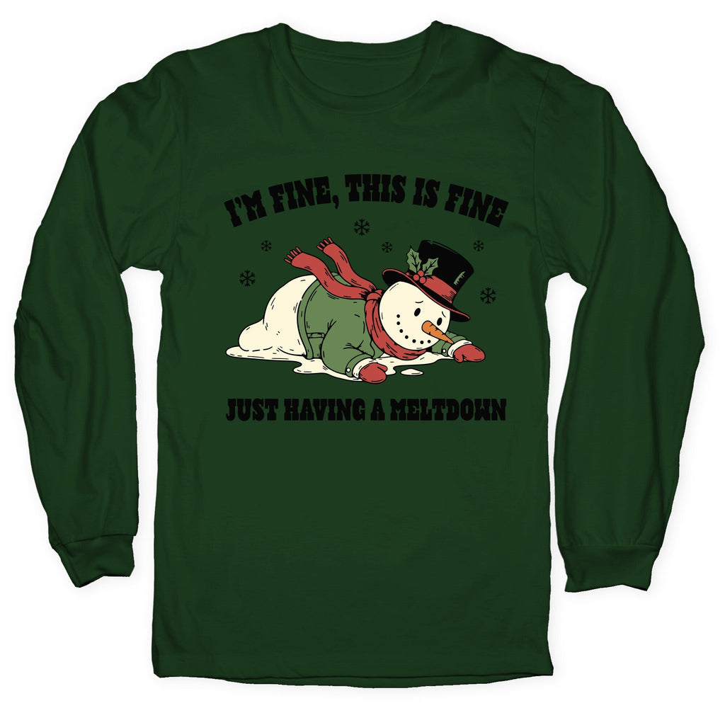 Just Having A Meltdown - Adult & Kids T-Shirts, Sweatshirts & Hoodies apparel design preview 1