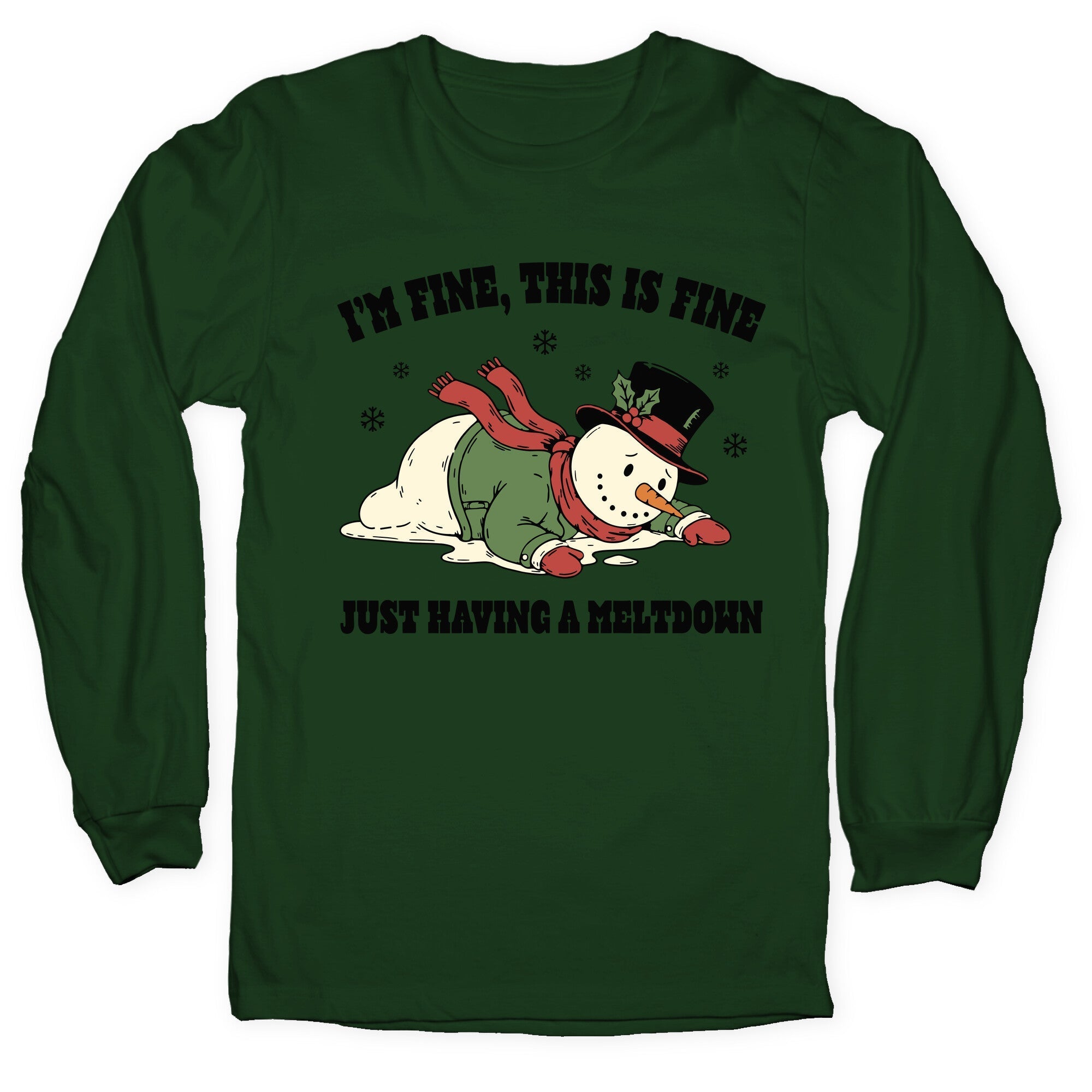 Just Having A Meltdown - Adult & Kids T-Shirts, Sweatshirts & Hoodies apparel design preview 1