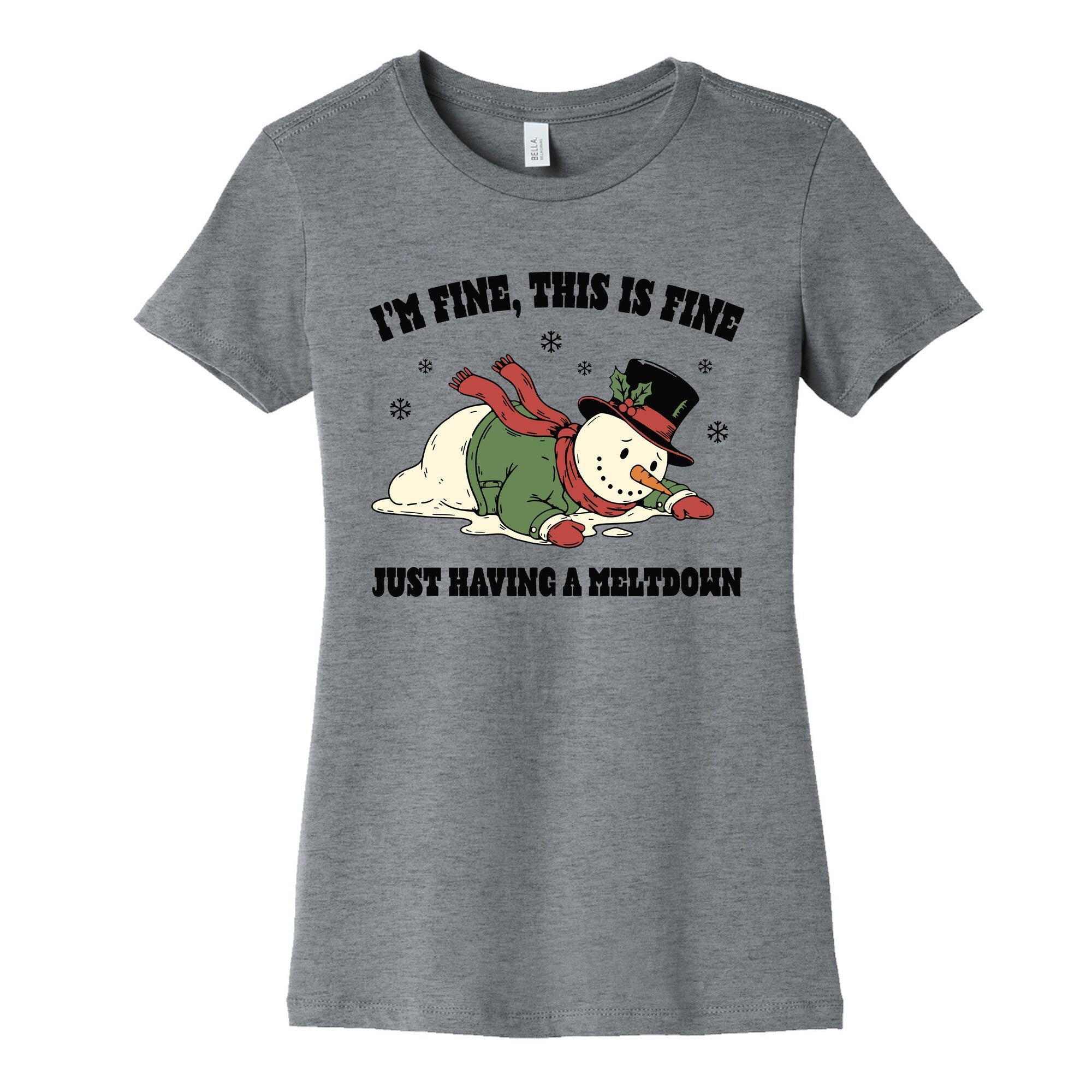 Just Having A Meltdown Womens Cotton - Adult & Kids T-Shirts, Sweatshirts & Hoodies apparel design preview 1