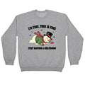 Just Having A Meltdown Crewneck - Adult & Kids T-Shirts, Sweatshirts & Hoodies apparel design preview 1