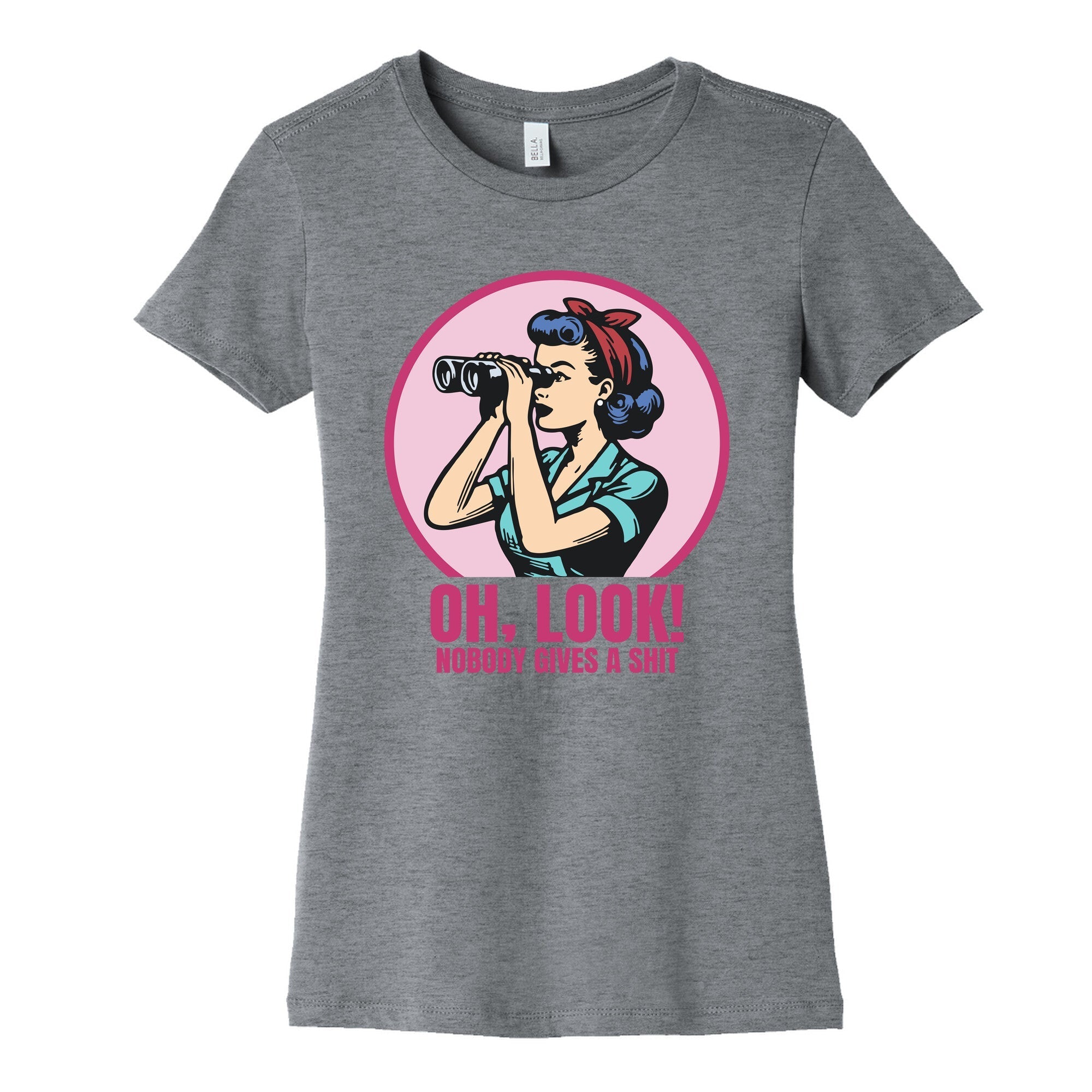 Nobody Gives A Shit Womens Cotton - Adult & Kids T-Shirts, Sweatshirts & Hoodies apparel design preview 1