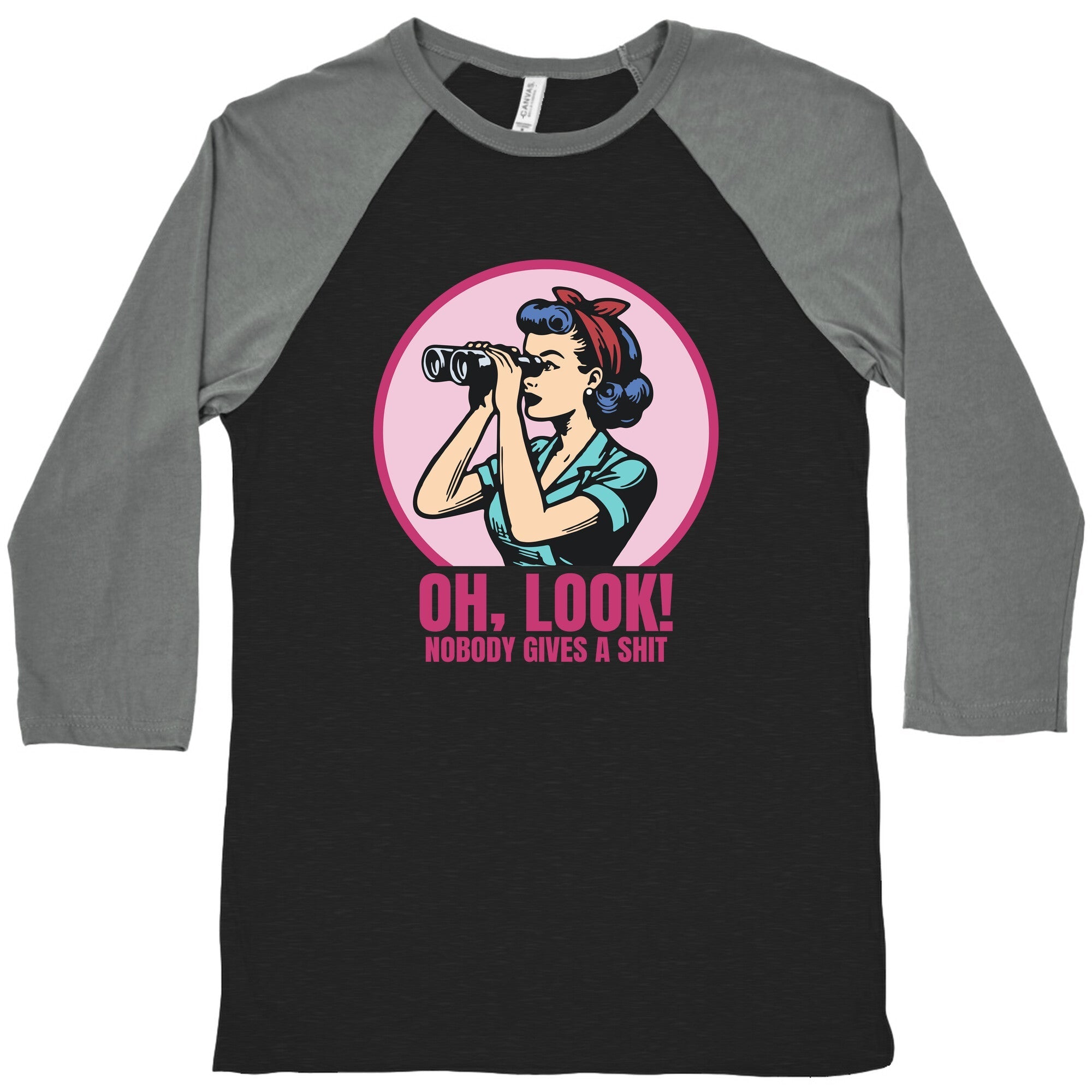 Nobody Gives A Shit Baseball - Adult & Kids T-Shirts, Sweatshirts & Hoodies apparel design preview 1