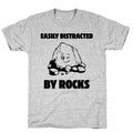 Easily Distracted By Rocks - Adult & Kids T-Shirts, Sweatshirts & Hoodies apparel design preview 1
