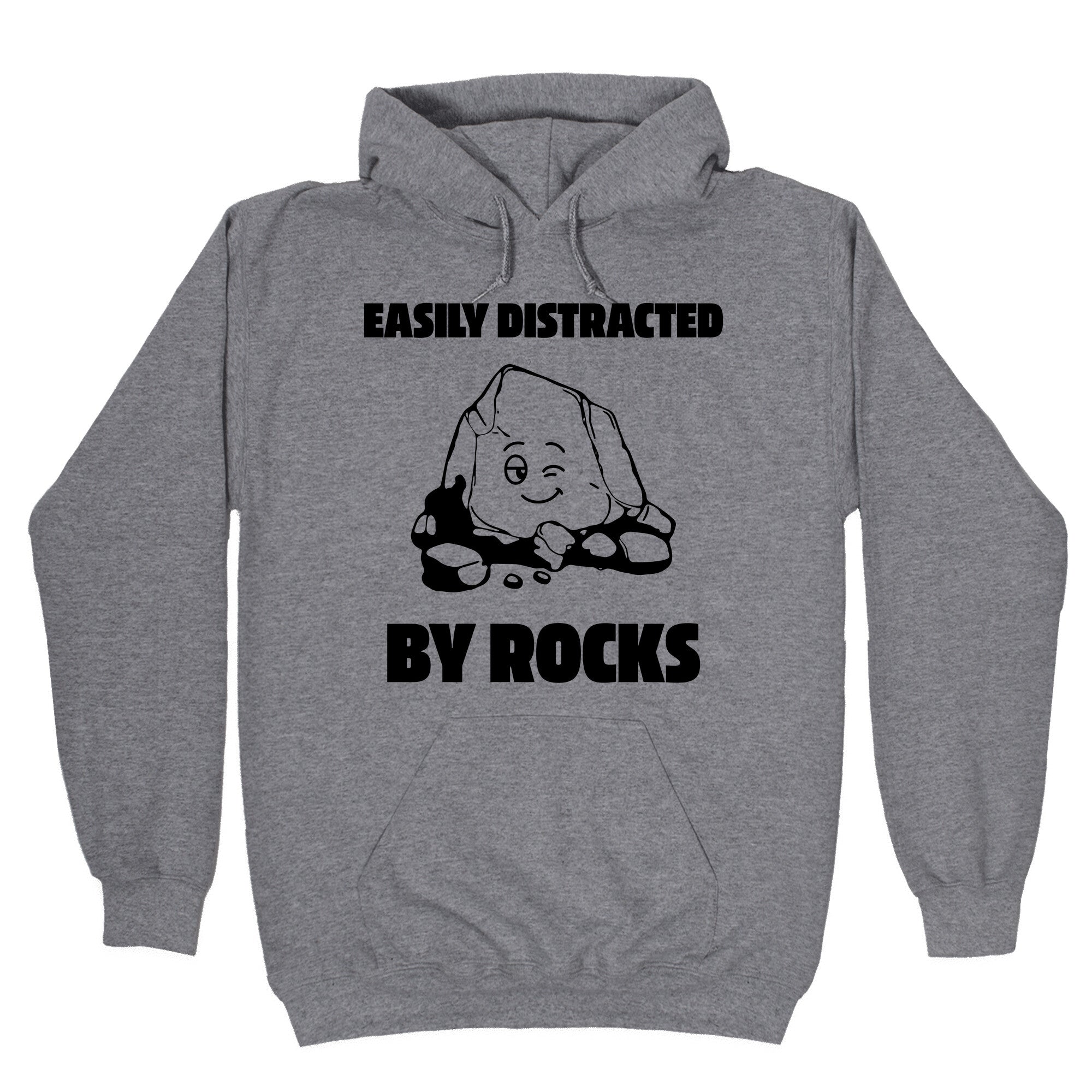 Easily Distracted By Rocks - Adult & Kids T-Shirts, Sweatshirts & Hoodies apparel design preview 1